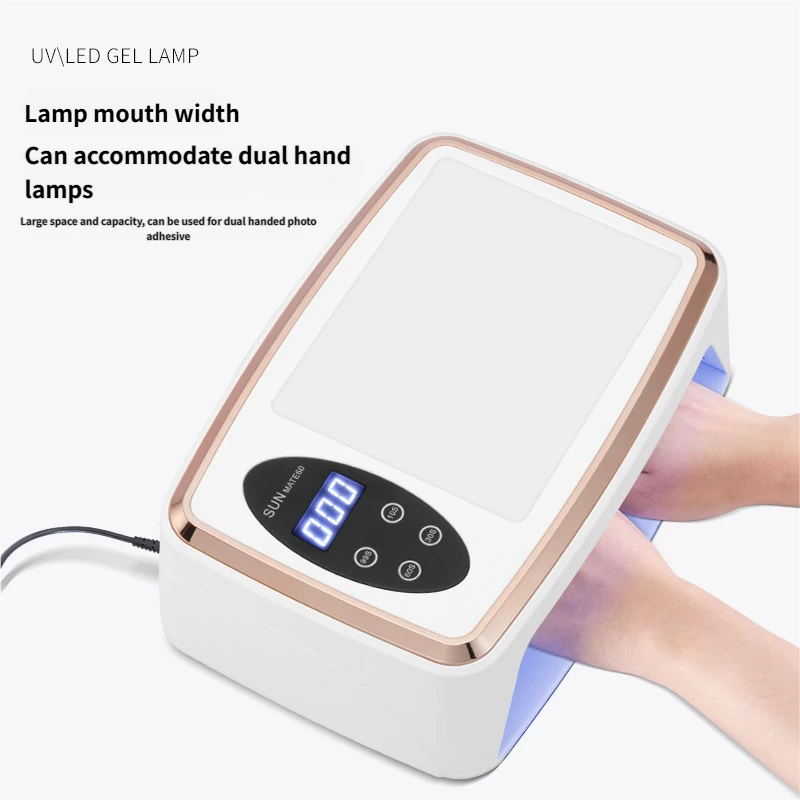 Professional UV LED Nail Dryer, White